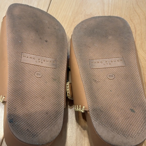 March Fisher Solea Tan Leather Sandals. Size 8 - Picture 11 of 12